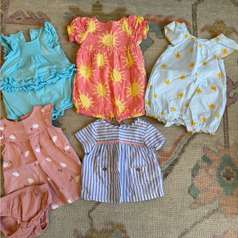 3 Month Summer Lot Baby Girl